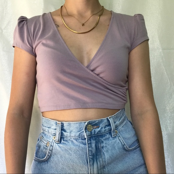 Sunday Best Tops - Aritzia Wrap Top